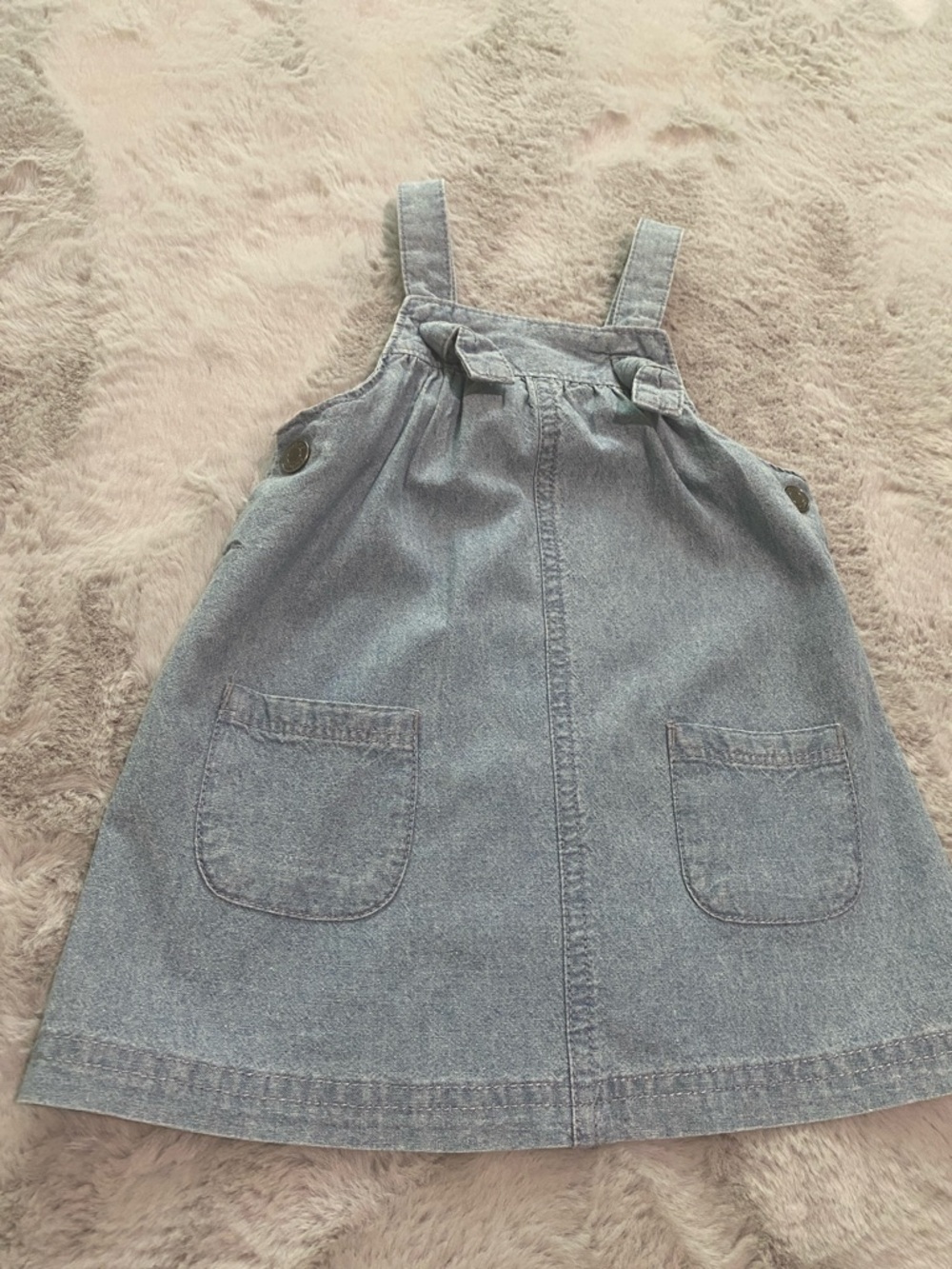 Carter's Light Blue Denim Dress